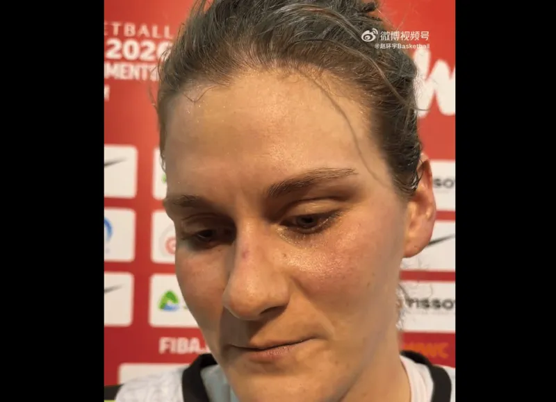 开云体育网页-比利时中锋赛后：张子宇是很强壮的运动员，我累坏了